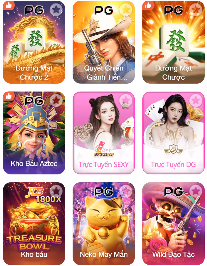 Sảnh game Hot tại V9BETZIN